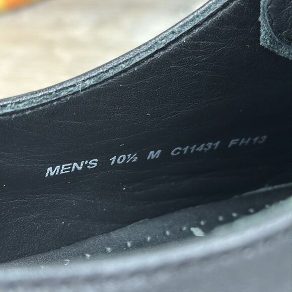 Cole Haan x Nike Air Men’s Sz 10.5M Black Leather Lace Up Classic Oxfords - Picture 6 of 15